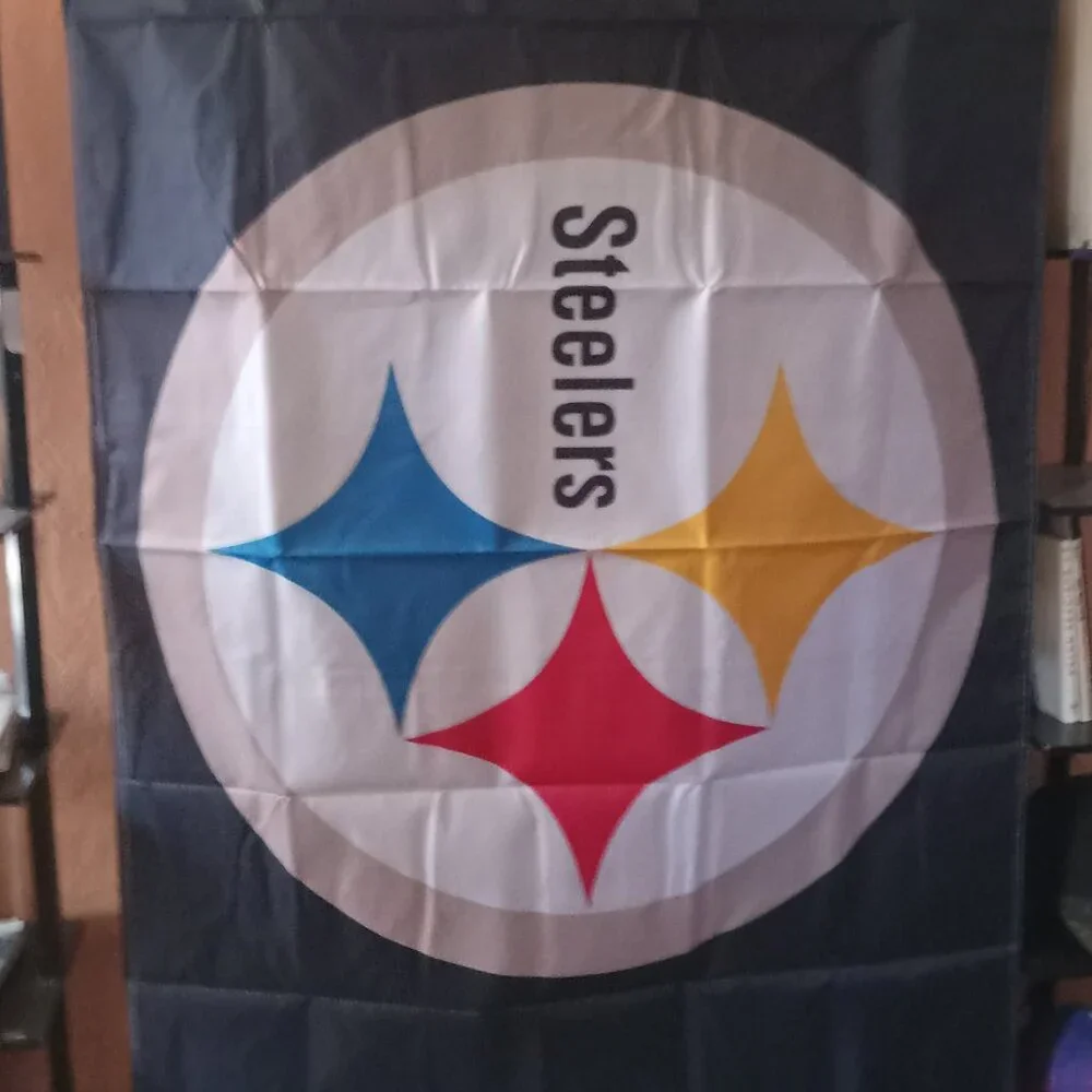 NEW Pittsburgh Steelers 3x5 NFL Flag Banner For Pole or Wall Tapestry